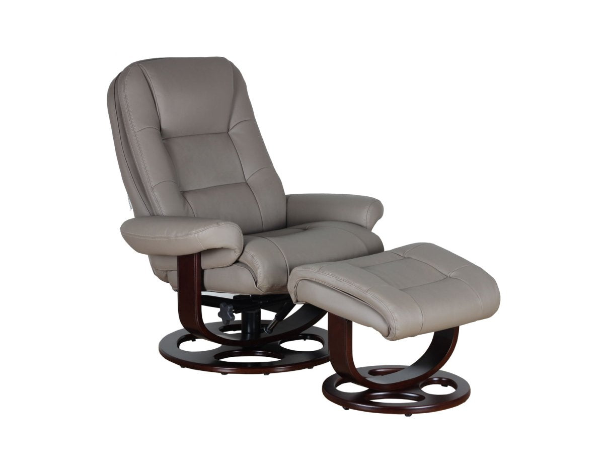Judson Pedestal Reclining Chair & Ottoman
