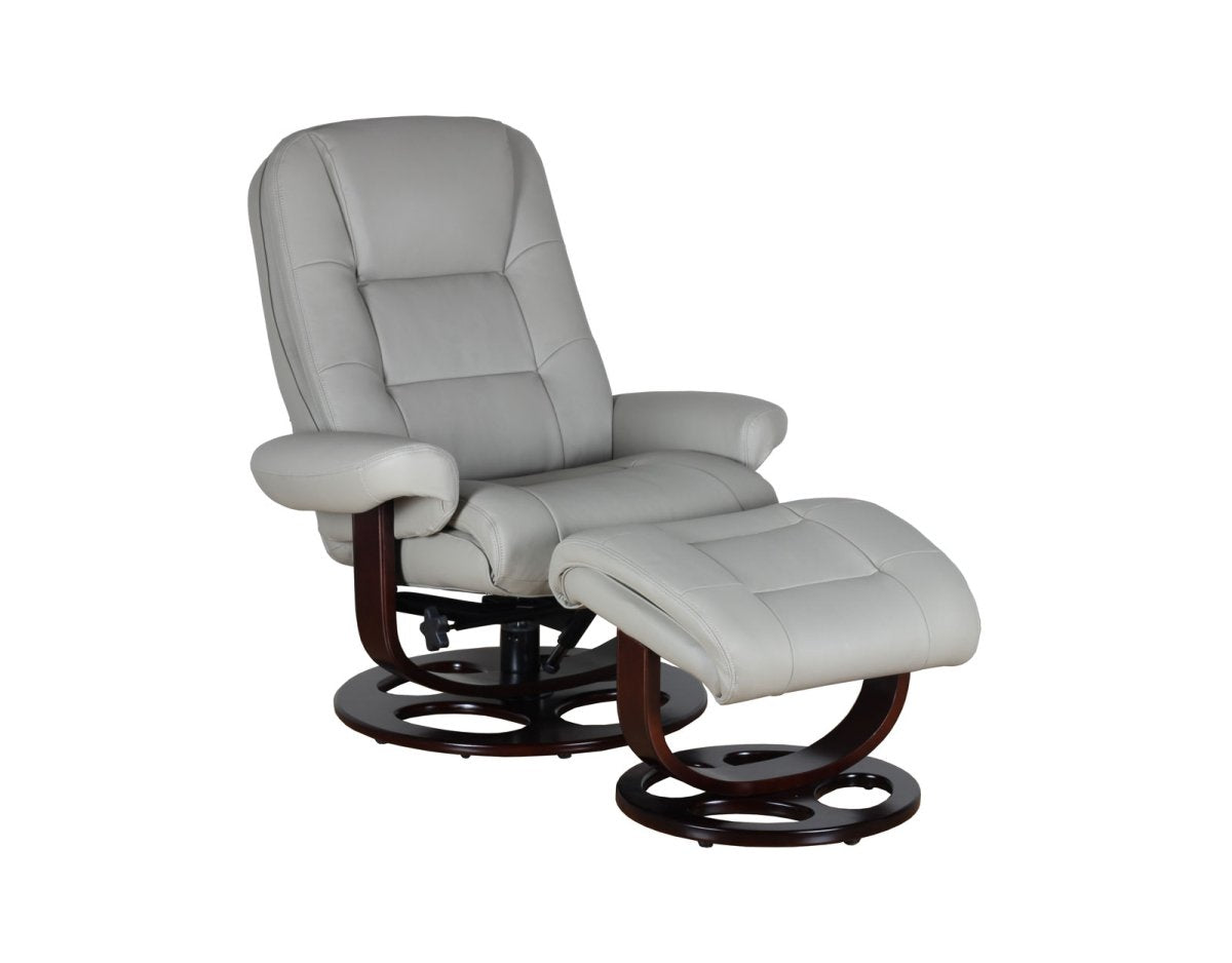 Judson Pedestal Reclining Chair & Ottoman
