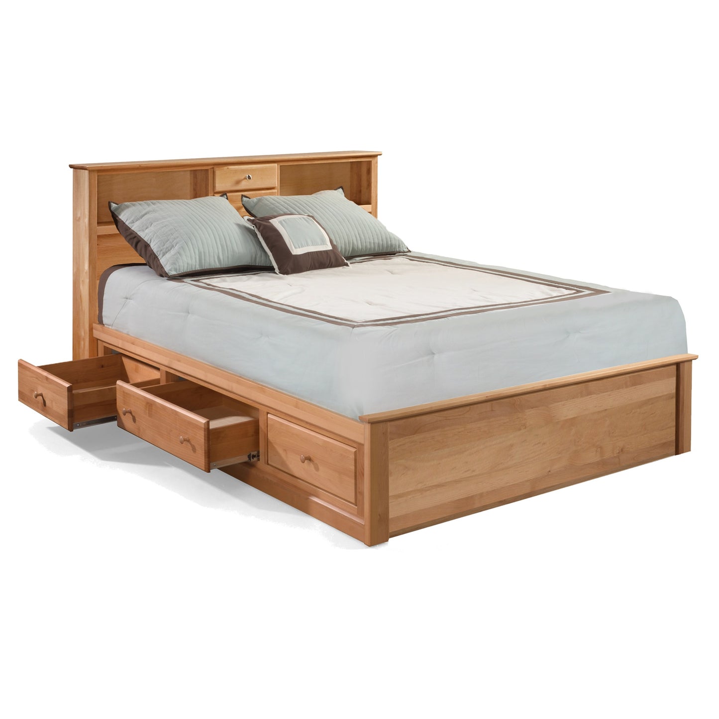 Build Your Own Chest Bed - Bookcase Headboard (Low)