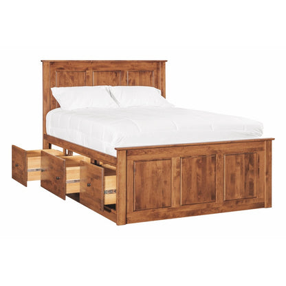 Build Your Own Chest Bed - Raised Panel Headboard (Tall)