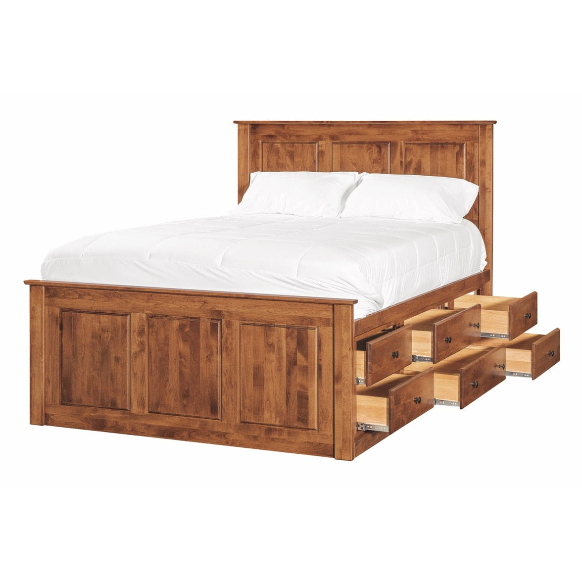 Build Your Own Chest Bed - Raised Panel Headboard (Tall)
