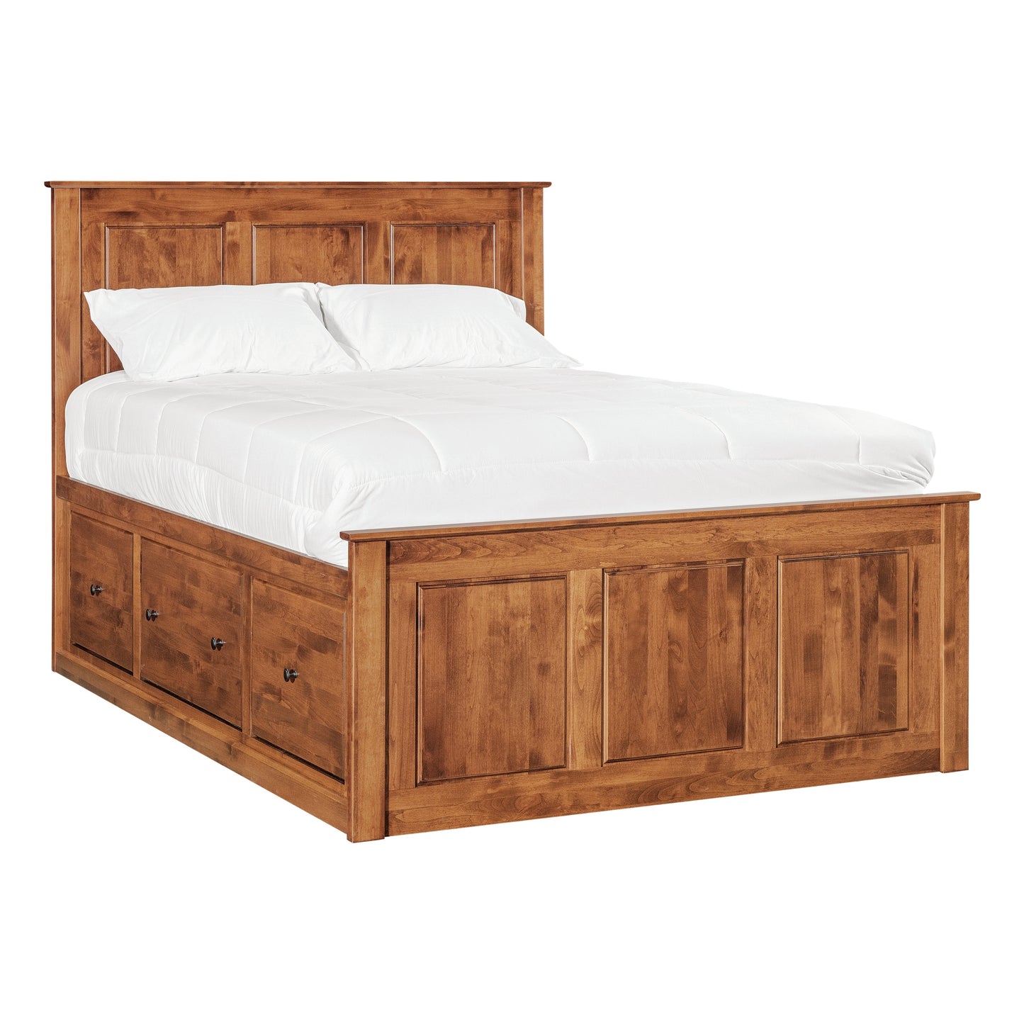 Build Your Own Chest Bed - Raised Panel Headboard (Tall)