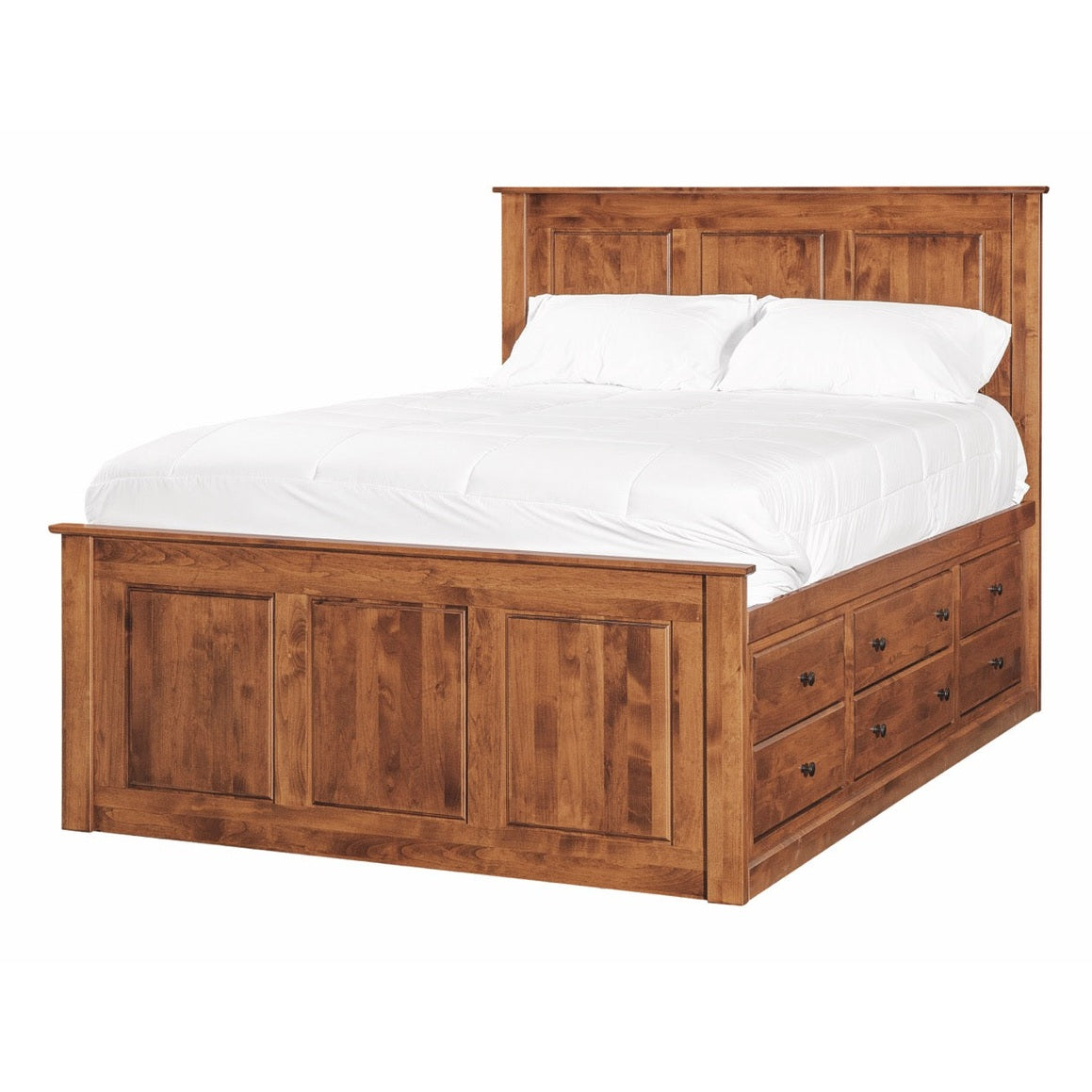 Build Your Own Chest Bed - Raised Panel Headboard (Tall)