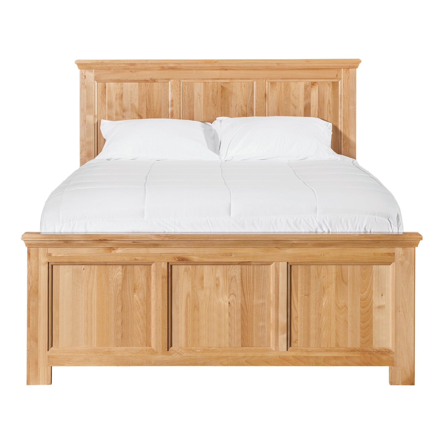 Emma Flat Panel Bed - Tall Footboard