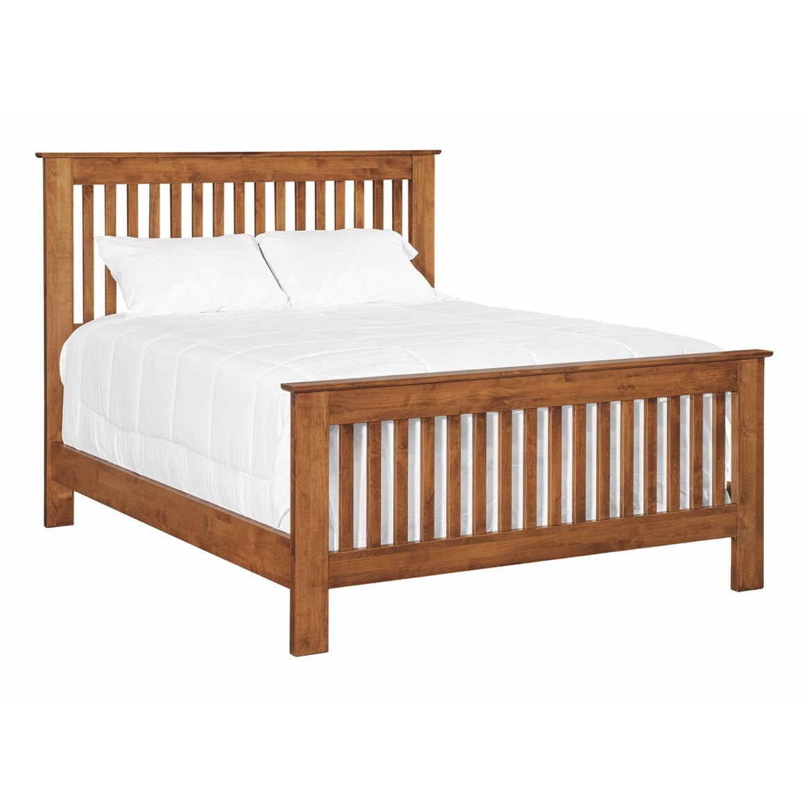 Cal Slat Bed - Tall Footboard