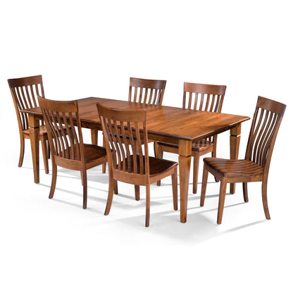 42" x 60" Maple Rectangle Top Leg Table