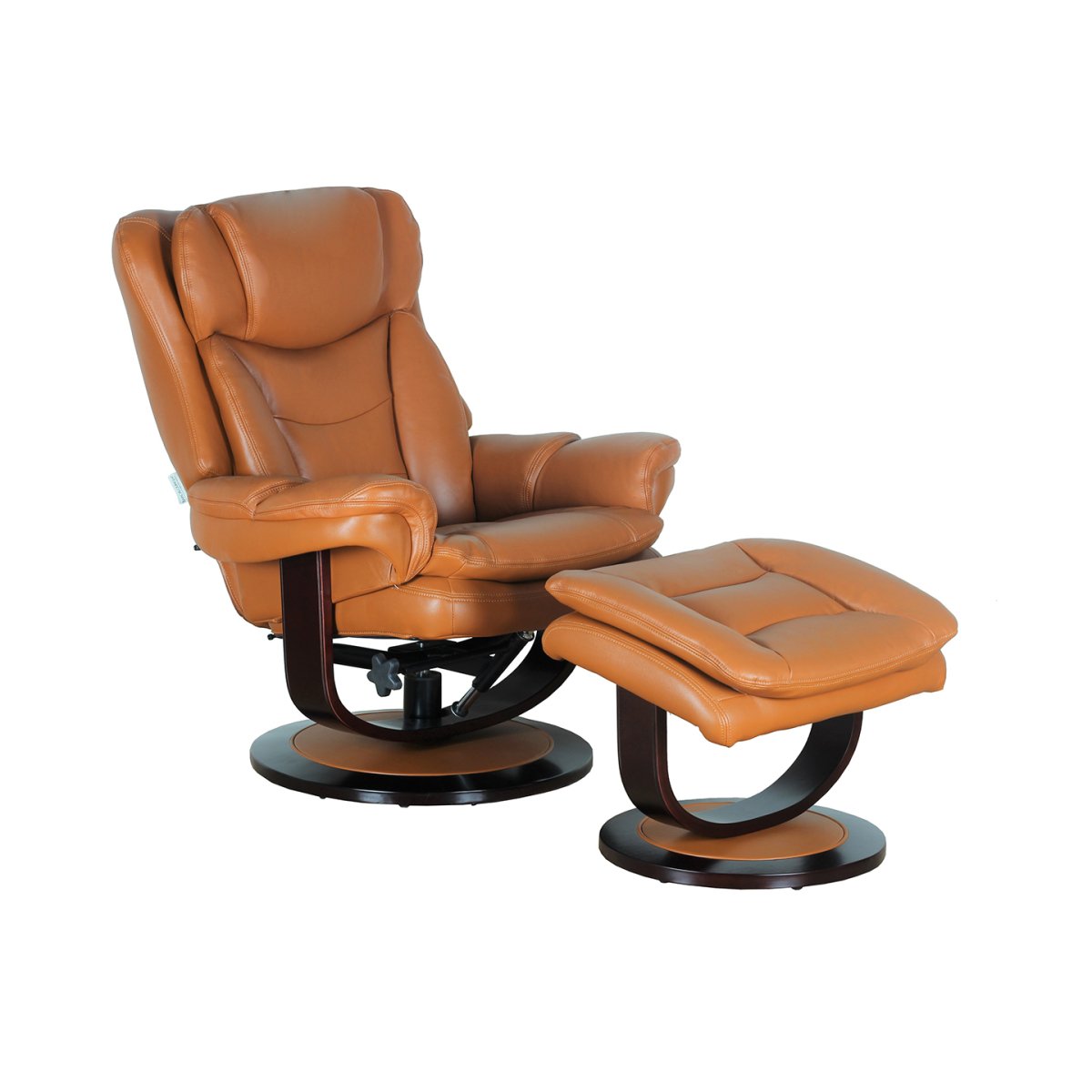 Roscoe Pedestal Reclining Chair & Ottoman