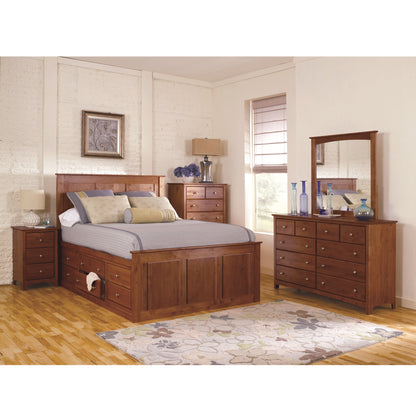 Cal 3 Drawer Nightstand