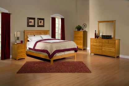 Cal Essential Panel Bed