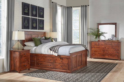 Build Your Own Chest Bed - Raised Panel Headboard (Tall)