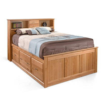 Build Your Own Chest Bed - Bookcase Headboard (Tall)