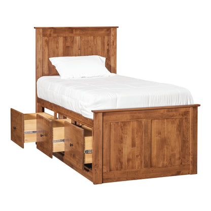 Build Your Own Chest Bed - Flat Panel Headboard (Tall)