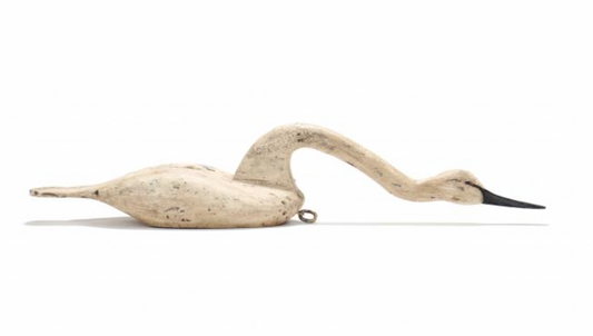 Large Hissing Swan Decoy