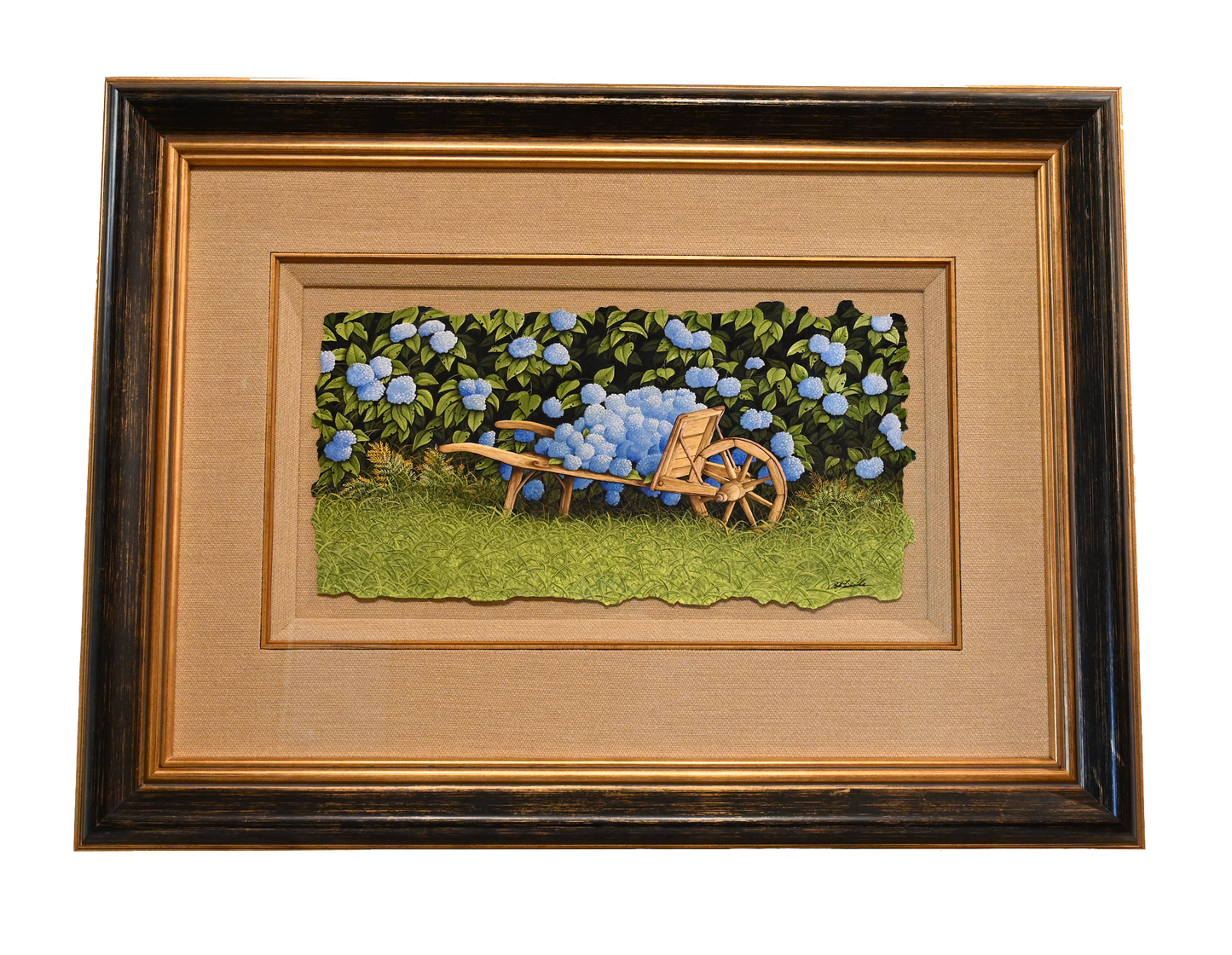 Hydrangea Wheelbarrow