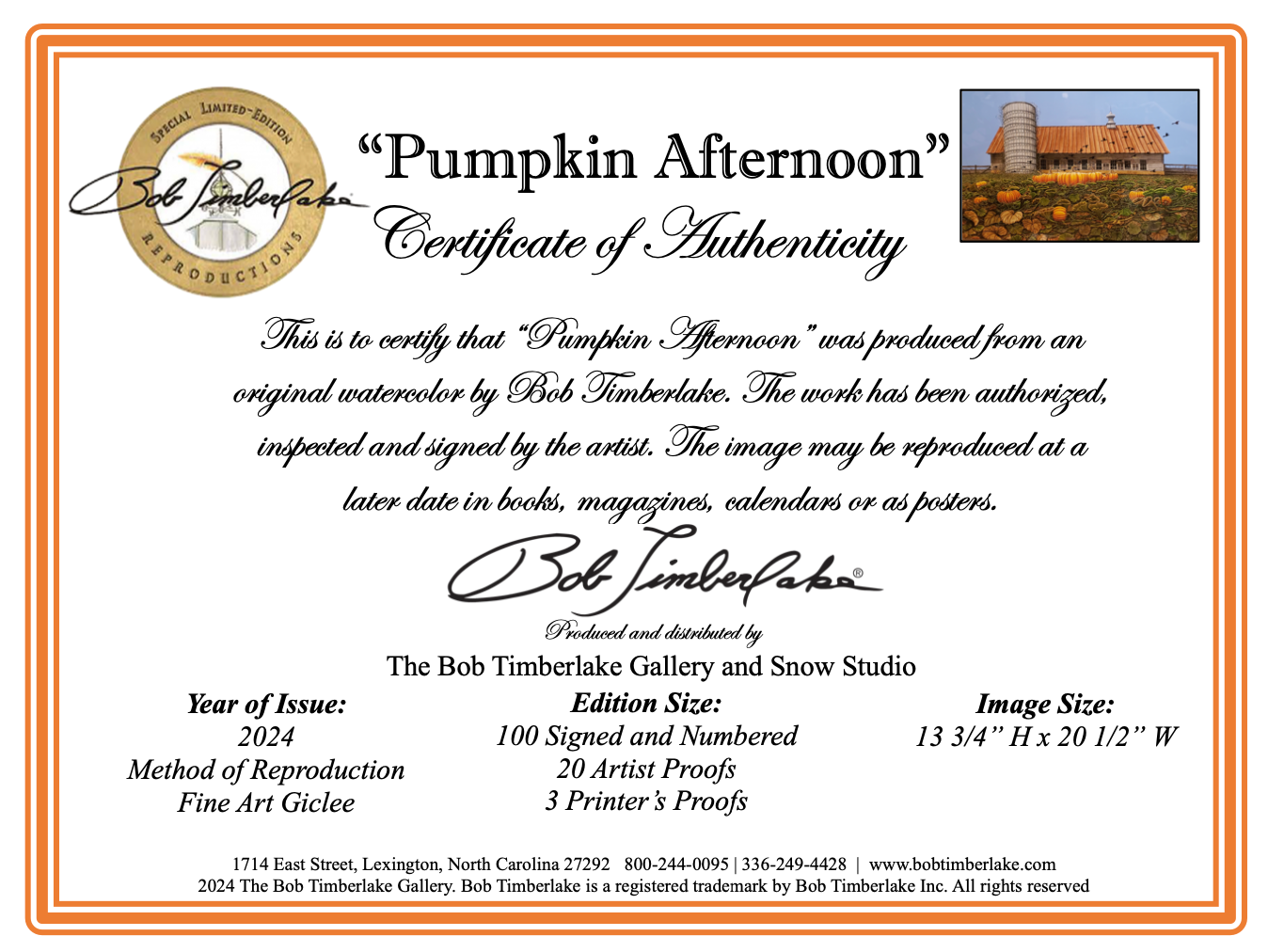 Pumpkin Afternoon