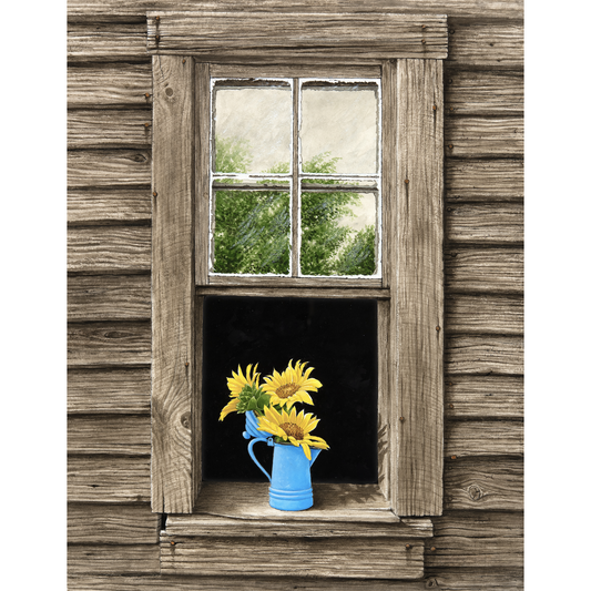 Summer Window - Framed
