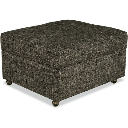 Custom Series F9 Hinge Top Storage Ottoman