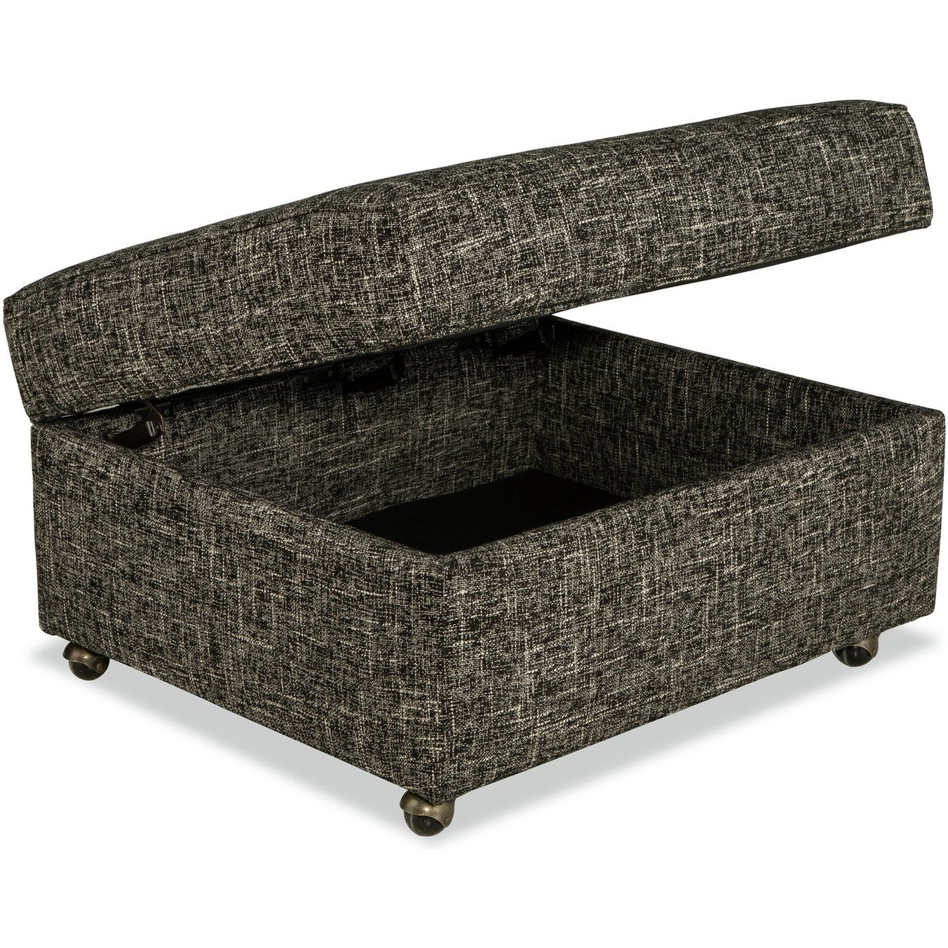 Custom Series F9 Hinge Top Storage Ottoman